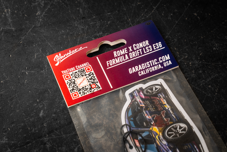 Garagistic Conor x Rome BMW E36 Air Freshener-Interior Parts-grip-drift-Garagistic-bmw