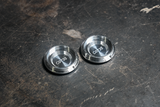 E30 Billet Aluminum Front Wheel Bearing Dust Caps (4-Lug) - 31211130125 / 31211125833