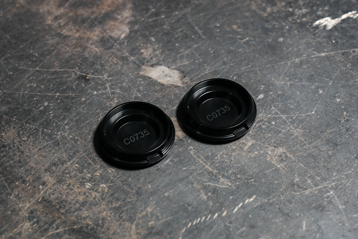 E30 Billet Aluminum Front Wheel Bearing Dust Caps (4-Lug) - 31211130125 / 31211125833