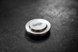 E30 Billet Aluminum Front Wheel Bearing Dust Caps (4-Lug) - 31211130125 / 31211125833-Wheel Accessories-grip-drift-Bare Aluminum-Garagistic-bmw