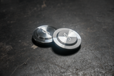 E30 Billet Aluminum Front Wheel Bearing Dust Caps (4-Lug) - 31211130125 / 31211125833