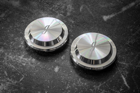Billet Aluminum Front Wheel Bearing Dust Caps (5-Lug) - 31206777789-Wheel Accessories-grip-drift-Bare Aluminum-Garagistic-bmw