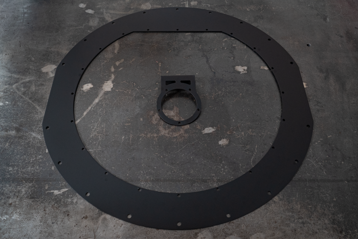E30 Spare Tire Radium Fuel Cell Mount Kit