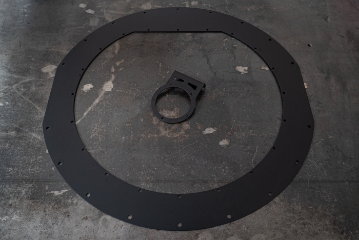 E30 Spare Tire Radium Fuel Cell Mount Kit
