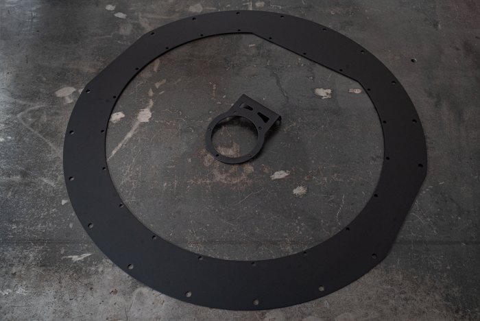E30 Spare Tire Radium Fuel Cell Mount Kit