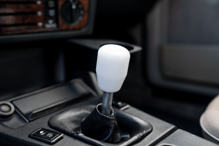 Standard White Delrin Shift Knob for BMW E21, E28, E30, E34, E36, E46