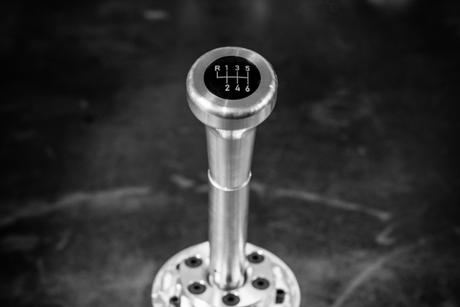 Vintage Aluminum Shift Knob for BMW E21, E28, E30-Shift knob-Garagistic-Aluminum-Recessed Option-6 Speed Emblem-Garagistic
