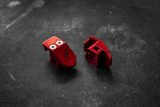 E36 & Z3 Billet Radiator Bracket (Clip Upgrade)- 318, 325, 328, M3 - 17111723341-Engine Bay Parts-Garagistic-Red Anodized-Garagistic