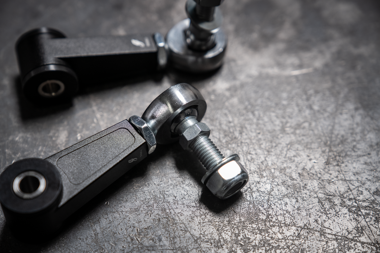 e36 e46 adjustable sway bar end links endlink billet aluminum