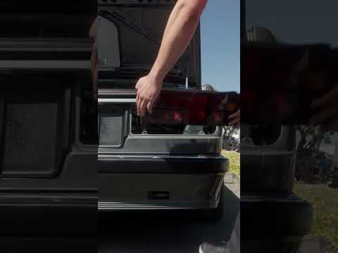 BMW E30 Early Model Startec Style Tail Lights - Smoked Pink