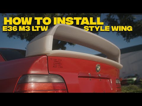 E36 M3 LTW Style Wing