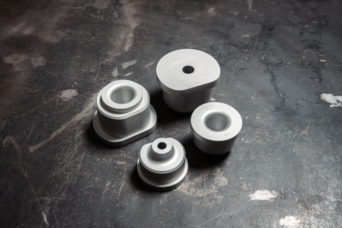 Mercedes Benz Aluminum Subframe Bushings - Fits W201, W124, W202, W208-Suspension Bushings-grip-drift-Aluminum-Garagistic-bmw