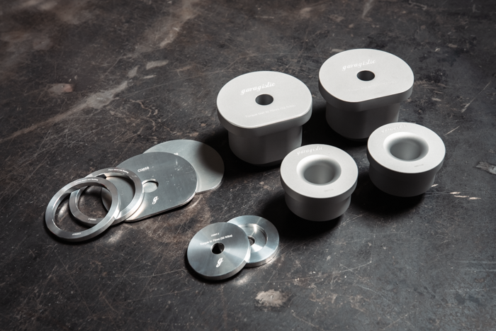 Mercedes Benz Aluminum Subframe Bushings - Fits W201, W124, W202, W208-Suspension Bushings-grip-drift-Aluminum-Garagistic-bmw