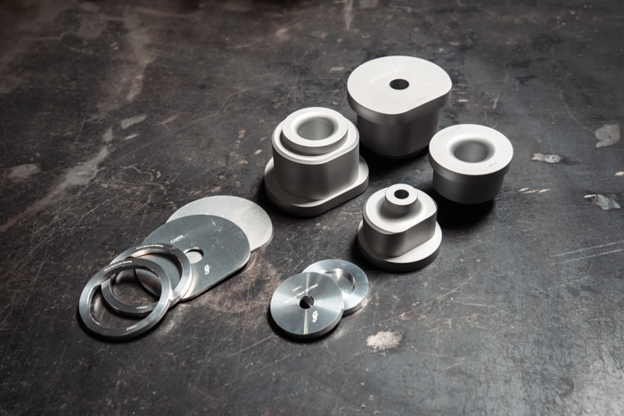 Mercedes Benz Aluminum Subframe Bushings - Fits W201, W124, W202, W208-Suspension Bushings-grip-drift-Aluminum-Garagistic-bmw