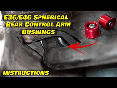 E36/E46/Z4 Rear Outer Control Arm Spherical Bearing Bushing (RTAB) - 328, M3, 325 - 33322228153/33326757885